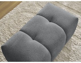 Сива шенилова табуретка Roxelane – Bobochic Paris