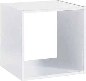 Рафт 5five Mix'n Modul, 1 отделение, MDF, 35x32x35 cm - Бял