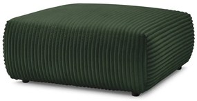 Тъмнозелена табуретка от рипсено кадифе Lucien – Bobochic Paris