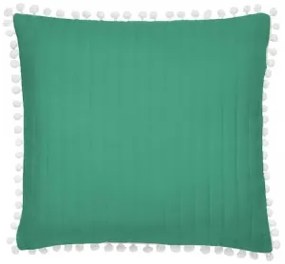 Уникална калъфка за възглавница в зелено 45х45 см