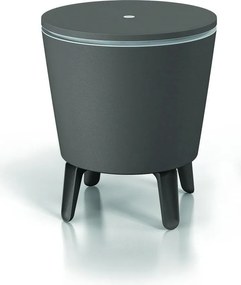 Пластмасова кръгла градинска маса с тавичка за лед ø 49,5 cm Cool – Keter