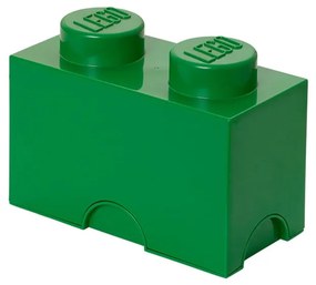 Зелена двойна кутия за съхранение - LEGO®