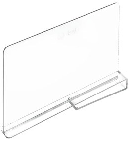 Прозрачен разделител за рафтове iDesign The Home Edit, дължина 30,9 cm - iDesign/The Home Edit