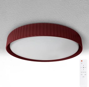 Brilagi-LED Димируем таванен плафон LUCIA LED/48W/230V Ø 41 см червен + дистанционно управление
