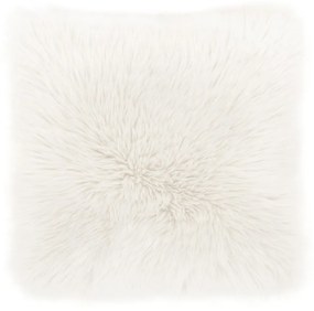 Възглавница от бяла овча кожа, 45 x 45 cm - Tiseco Home Studio