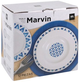 Сервиз за хранене LA MEDITERRANEA Marvin ,12 части, порцелан