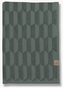 Тъмнозелена памучна кърпа 50x95 cm Geo - Mette Ditmer Denmark