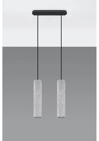 Бетонна висяща лампа, дължина 34 cm Fadre - Nice Lamps