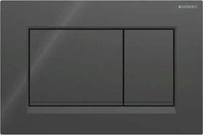 Geberit 115.883.DW.1 - Бутон за смиване Sigma30 24,6x16,4 см черен