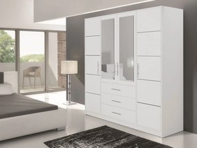 Гардероб Bali 4D 4-врата-White