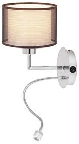 Rabalux 2629 - Стенна лампа ANASTASIA E27/60W + LED/1W