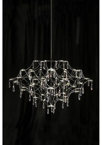 LED висящо осветително тяло в сребрист цвят ø 80 cm Efesos – Markslöjd