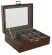 Кутия за бижута Home ESPRIT Кафяв Кристал 26 x 20 x 9 cm