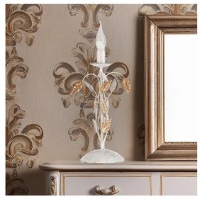 ONLI - Настолна лампа COLLANA 1xE14/6W/230V 40 см бял