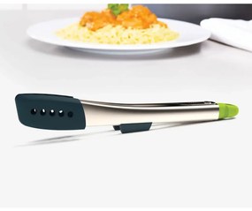 Щипка Joseph Joseph Elevate 10162, 30см, Неръждаема стомана, Термоустойчива до 270C, Сив/зелен