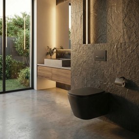 Тоалетна чиния Rea Julio Black Matt