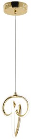 Висяща LED лампа LHJ092-1CP Gold