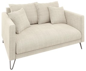 Кремав шенилов диван 140 cm Freya – Ropez
