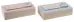 Декоративна кутия DKD Home Decor Дървен MDF (2 pcs) (22 x 6 x 9 cm)