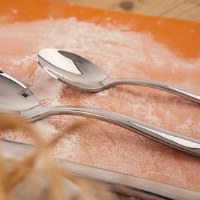 Прибори за хранене от неръждаема стомана в сребрист цвят 24 бр. Shape – Orion