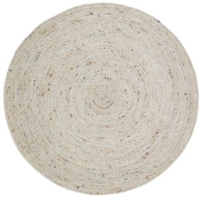 Кремав детски килим ø 140 cm Neethu Avoine – Nattiot