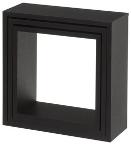 Черни рафтове в комплект от 3 броя - Casa Selección