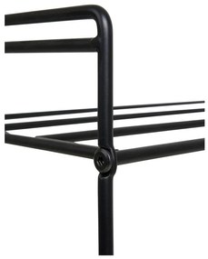 Черен метален стелаж за обувки Swansea – House Nordic