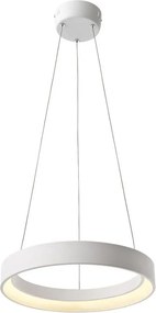 Redo 01-671 - LED Пендел LOOP LED/38W/230V Ø 45 см бял