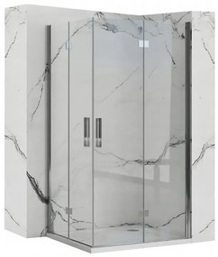 Душ кабина Rea Molier Chrome Double 80x80