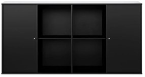 Черен стенен сандък Hammel , 136 x 69 cm Mistral Kubus - Hammel Furniture