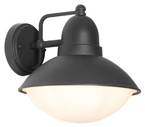 Модерна външна стенна лампа черна IP44 - Marcel