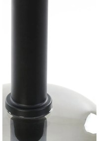 Сива лампа за таван със стъклен абажур ø 21 cm Lekar - Light &amp; Living