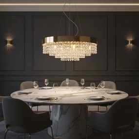 Лампа APP1787-16CP 60 cm Gold