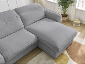 Сив ъглов диван Achille – Bobochic Paris