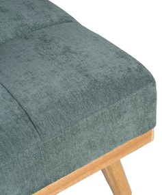 Тюркоазен шенилов разтегателен диван 178 cm – Ixia