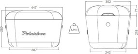 Хладилна чанта в петролен цвят 20 l Classic – Polarbox