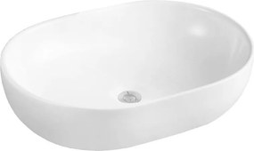 Mexen Viki мивка за плота 59 x 40 см, бяла - 21056000
