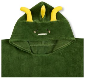 Зелено памучно детско пончо Joep – Good Morning
