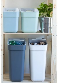 Светлозелен кош за отпадъци от рециклирана пластмаса 10 l Ready To Collect – Curver