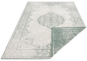 Зелен и кремав килим на открито , 120 x 170 cm Cebu - NORTHRUGS