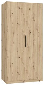 Гардероб MARO 100x213 см артисaнски дъб