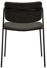 Черен трапезен стол Zed - DAN-FORM Denmark