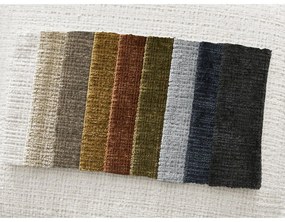 Бяла шенилова табуретка Leonore – Bobochic Paris