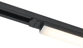 Модерна черна таванна лампа за 1-фазна релсова система 15W 1180 lm 2700-3800K - Iconic Tsiri
