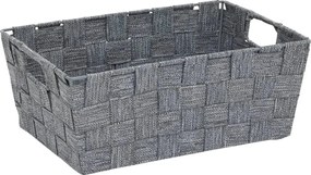 Кош за съхранение 5five Lise, 28x20x11 cm - Сив