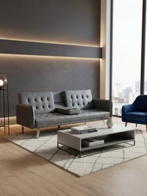 Разтегателен диван Condor-Сив