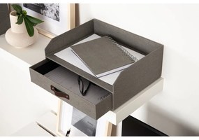 Картонен органайзер за докумнети с чекмедже Walter – Bigso Box of Sweden
