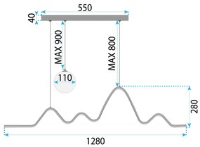 Лампа LED LHJ034-CP BRUSH GOLD