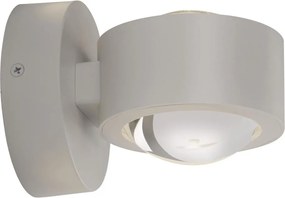 Schöner Wohnen 19331-39 - LED стенен аплик CHIA 2xLED/2W/230V сив