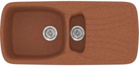 Мивка Sanitec 309-Granite Terracotta